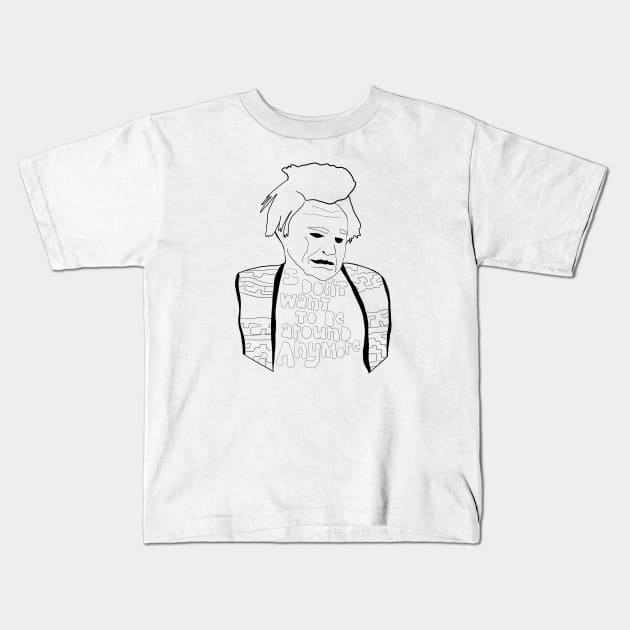 Tim Robinson Karl Havoc Kids T-Shirt by nicole.prior@gmail.com